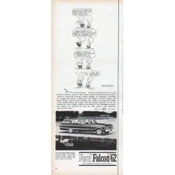 1962 Ford Falcon Ad "It's too late, Linus"