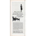 1961 New England Life Ad "American women"