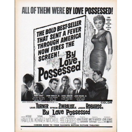 1961 By Love Possessed Ad "All Of Them Were By Love Possessed!"