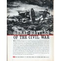 1961 LIFE Civil War Booklet Ad "Great Battles" ... advertisement only