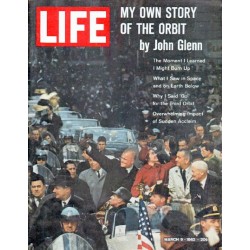 1962 LIFE Magazine Cover Page "John Glenn"