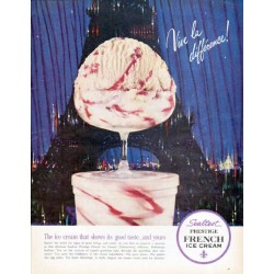 1962 Sealtest Ice Cream Ad "Vive la difference"