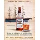 1962 Antique Bourbon Ad "American Masterpiece"