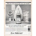1961 Revlon Silicare Ad "winter housework"