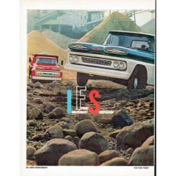 1961 Chevy Trucks Ad "They Stay Young"