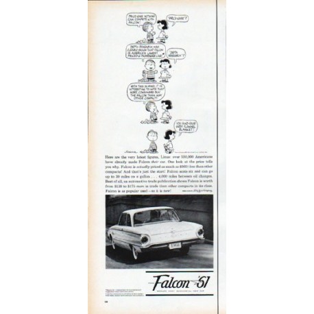 1961 Ford Falcon Ad "Linus"