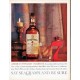 1961 Seagram's Whiskey Ad "Twilight Tradition"