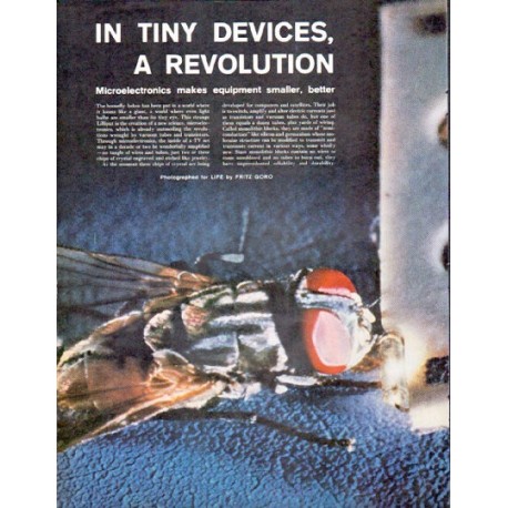 1961 Microelectronics Article "Tiny Devices"