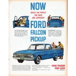 1961 Ford Falcon Ad "Ford Falcon Pickup"