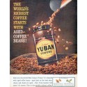 1961 Yuban Coffee Ad "Aged Coffee Beans"