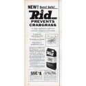 1961 Swift's Rid Ad "Prevents Crabgrass"