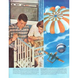 1961 Philco Air Conditioner Ad "Concord Road"