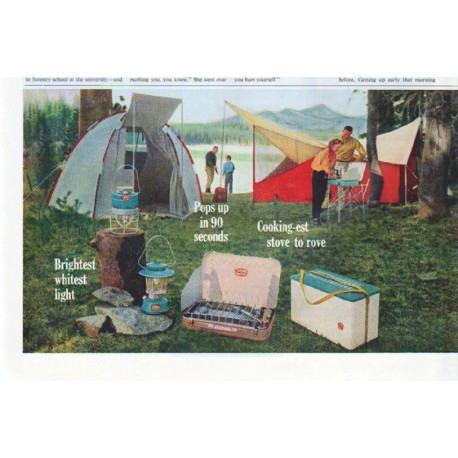 1961 Thermos Ad "Camp and Picnic"