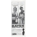 1961 Bayer Aspirin Ad "Housework Fatigue"