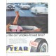 1961 Goodyear Tires Ad "At today's speeds"