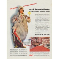 1942 General Electric Ad "Stop Hoarding Petticoats, Sophonisba!"