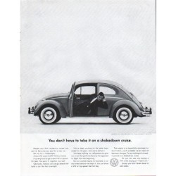 1961 Volkswagen Ad "shakedown cruise"