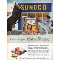 1961 Sunoco Ad "Custom-Blending"