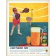 1961 Tang Breakfast Drink Vintage Ad "New Punchier Taste"