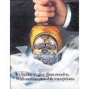 1979 Chivas Regal Ad "It's better to give than receive."