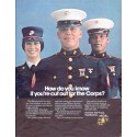1979 Marine Corps Ad "How do you know"