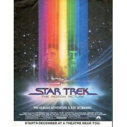 1979 Star Trek Ad "The Motion Picture"