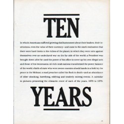 1979 1970s Article "Ten Years"