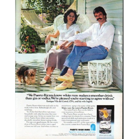 1979 Puerto Rican Rums Ad "We Puerto Ricans"