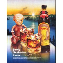 1979 Kahlua Ad "Black Russian"