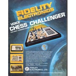 1979 Fidelity Electronics Ad "Chess Challenger"