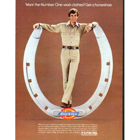 1979 Dickies Ad "Number One"