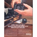 1979 Pentax Camera Ad "serious photographer"