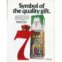 1979 Seagram's 7 Ad "Symbol of the quality gift."