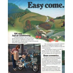 1980 Honda Ad "Easy come. Easy go."