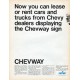 1966 Chevway Ad "Now you can lease"