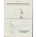 1942 Ladies' Home Journal Ad "Never Underestimate the Power of a Woman!"