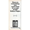 1966 Yellow Pages Ad "something you won't find"