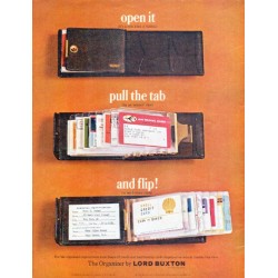 1966 Lord Buxton Ad "open it"