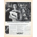 1966 Mutual Of New York Ad "Buy life insurance?"
