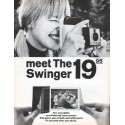 1966 Polaroid Ad "meet The Swinger"