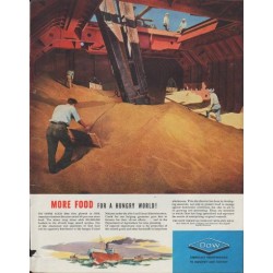 1942 DOW Ad "More Food for a Hungry World!"