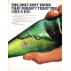 1966 Canada Dry Ad "The Only Soft Drink"