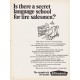 1966 B.F. Goodrich Ad "secret language school"