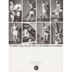 1966 Hoover Ad "the Handivac"