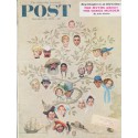 1959 Saturday Evening Post Cover Page "Family Tree" ... October 24, 1959