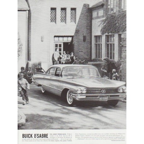 1960 Buick Ad "Today's 3 Buicks" ... (model year 1960)