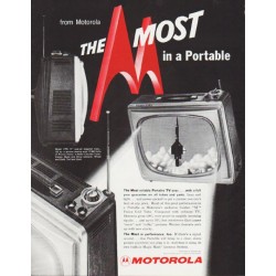 1959 Motorola Television Ad "The Most"