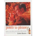 1959 Calvert Reserve Whiskey Ad "power to please"