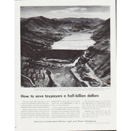 1959 Electric Light and Power Companies Ad "a half-billion dollars"