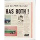 1959 Hertz Rent a car Ad "The Brand-New Corvair and the 1960 Chevrolet"